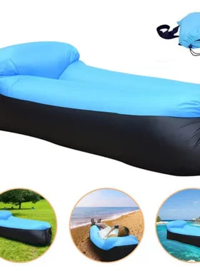户外枕型充气沙发空气床垫单人