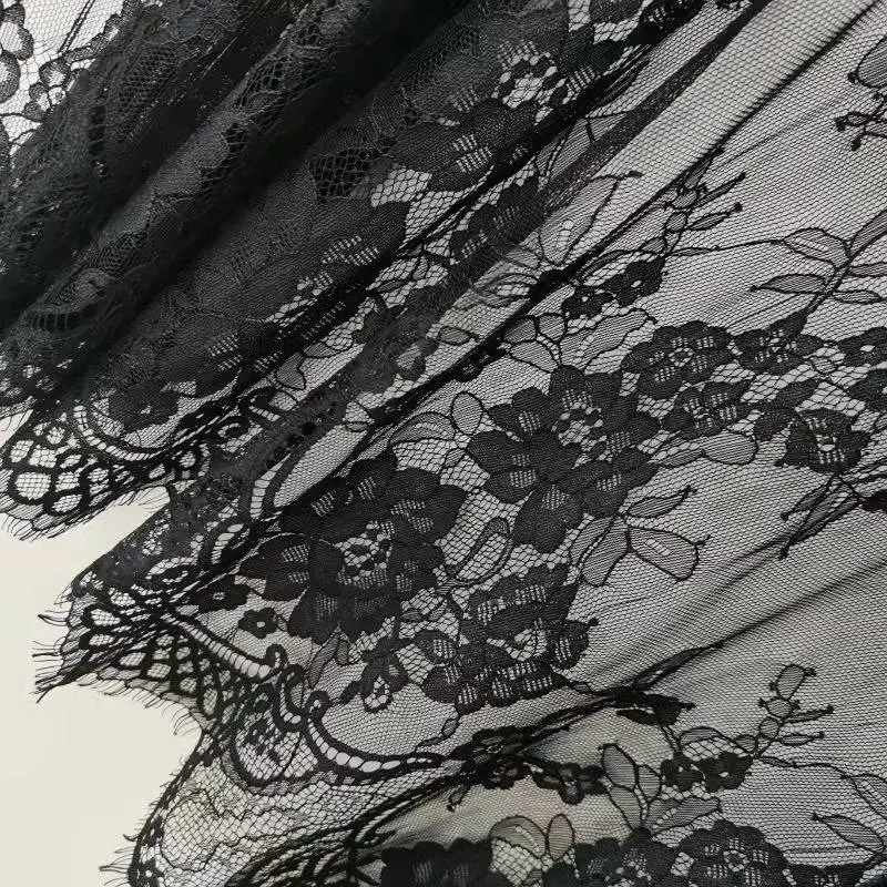 现货锦纶睫毛蕾丝花边柔软150cmX