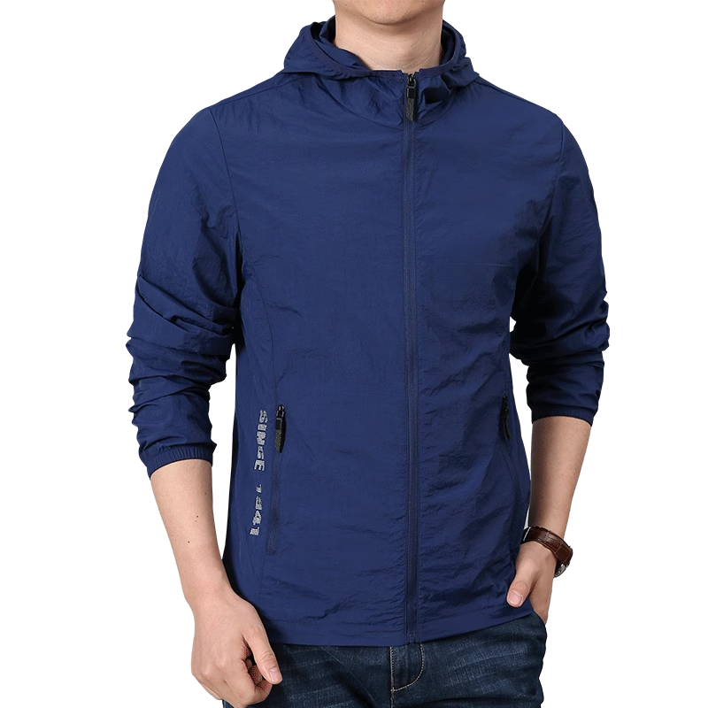 防晒衣男夏季薄款休闲超薄透气皮肤衣户外冰丝防晒服防紫外线外套