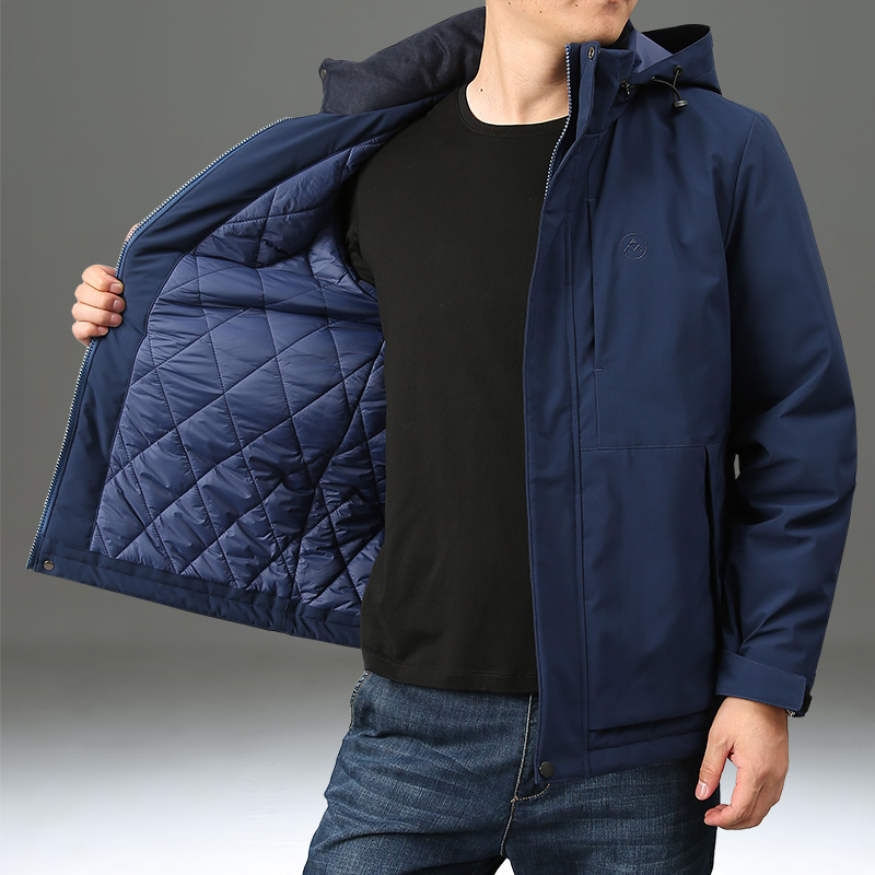 棉衣男冬装上衣宽松加厚休闲棉服