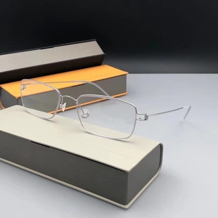 正品LINDBERG林德伯格纯钛ALVIS眼镜框 超轻时尚商务眼镜架男女