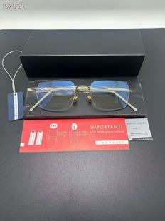 正品LINDBERG林德伯格眼镜架2539无框18k张凌赫明星同款纯钛镜框