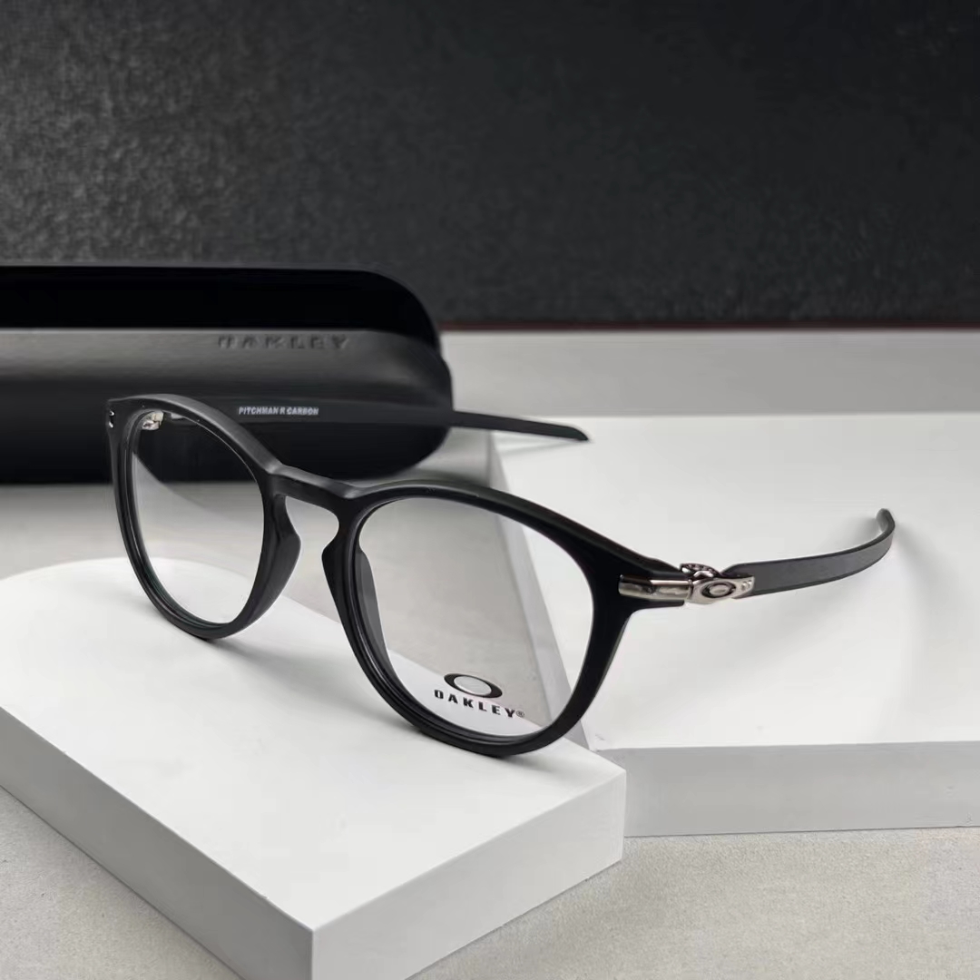 正品奥克利OAKLEY OX8166  新款时尚眼镜框男士纯钛眼镜框