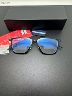 正品LINDBERG林德伯格刘浩然同款6554眼镜框 超轻纯钛方框眼镜架