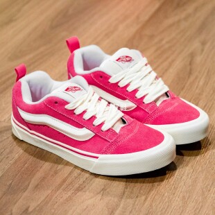 VANS Skool咖啡色麂皮胖胖面包鞋 低帮男女情侣板鞋 Knu