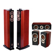 主音箱HIFI实木古典音响家庭影院音箱套装 不含功放 爱浪