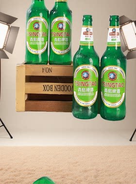 假啤酒瓶道具酒瓶砸头电影表演玻璃易碎糖化玻璃瓶胶拍戏酒瓶玩具