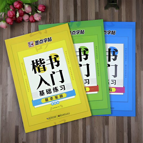 墨点楷书入门基础教程正楷练字帖