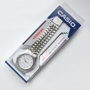 1129AA 防水男表手表链MTP 7BJ简约 日本CASIO卡西欧时尚 现货原装