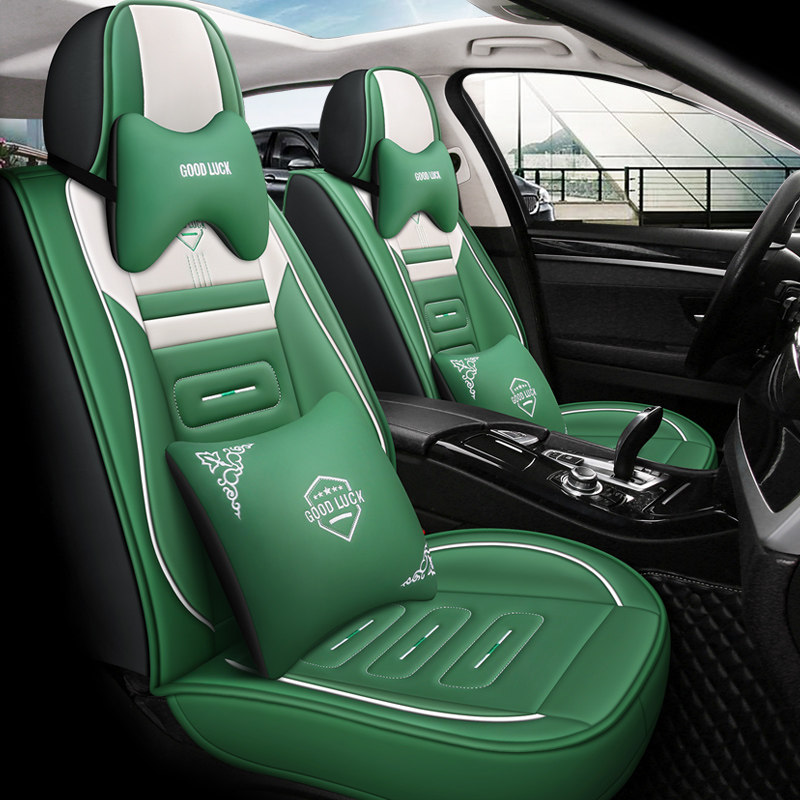 东风风度mx3mx5mx6五座通用汽车坐垫拼色运动男性全包座套皮革