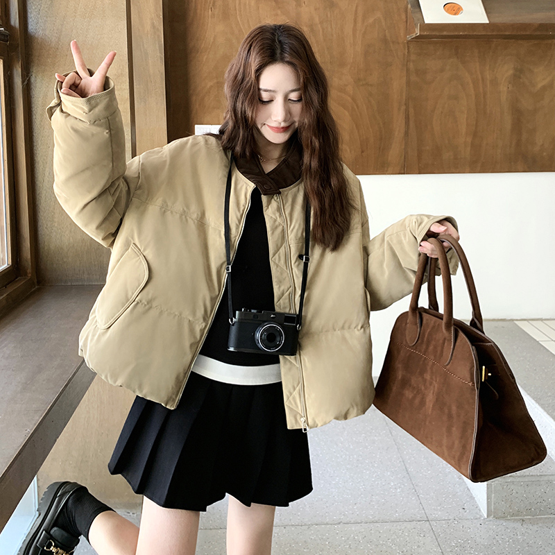 出货中-2025新款皮羽绒服90白鸭绒105-9862-295-428，女装短外套，浙宝105（原181）
