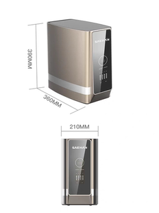 家用反渗透净水机 1微废水纯水护膜世韩净水器800G无桶大通量
