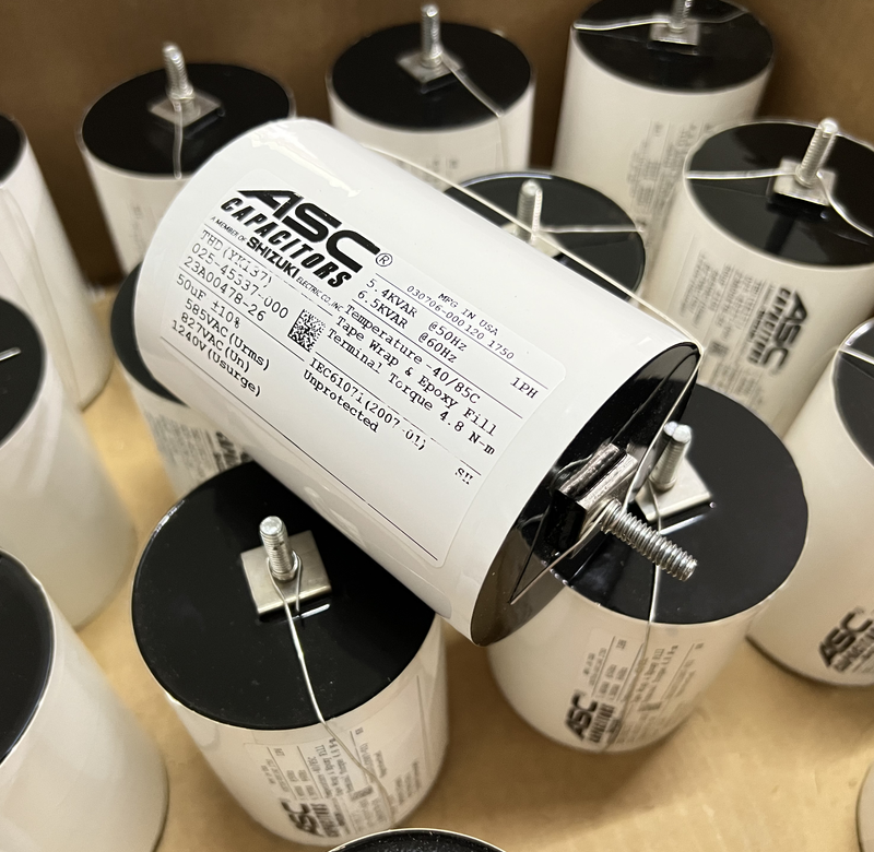 美国ASC/CAPACITORS THD(YK137) 50uF 585VAC工业级交流薄膜电容