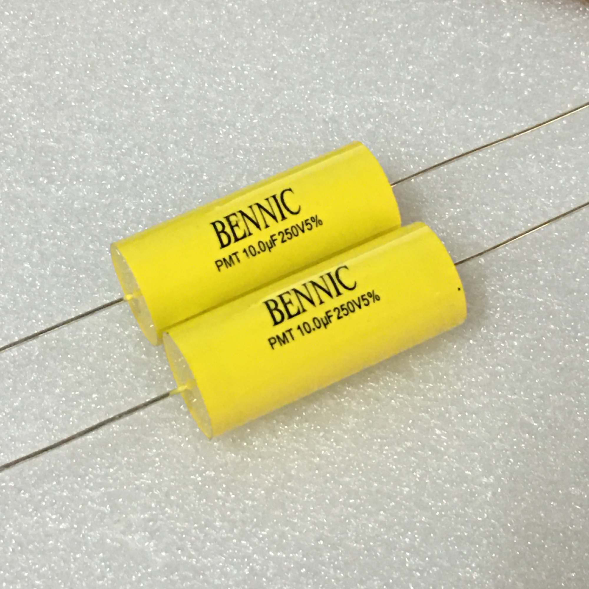 全新本尼克 BENNIC PMT 250V 10UF 106J粗铜脚分频簿膜无极电容