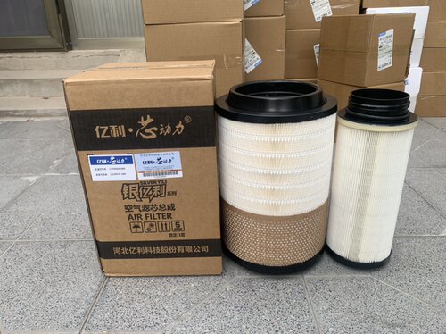 亿利芯动力K2332空滤适用解放j6L空气滤芯原厂小J6空气滤清器滤芯