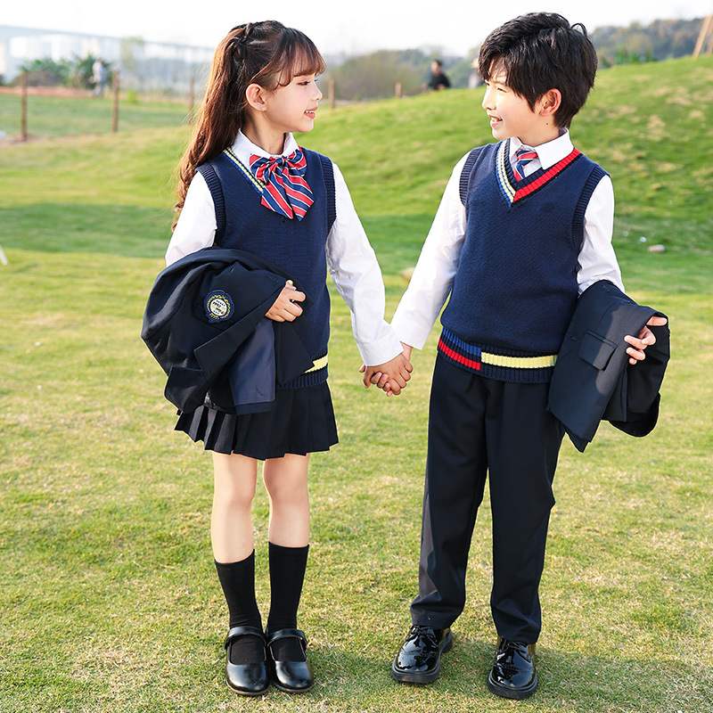 小学生西服套装校服儿童英伦风班服幼儿园男女童演出班服礼服园服