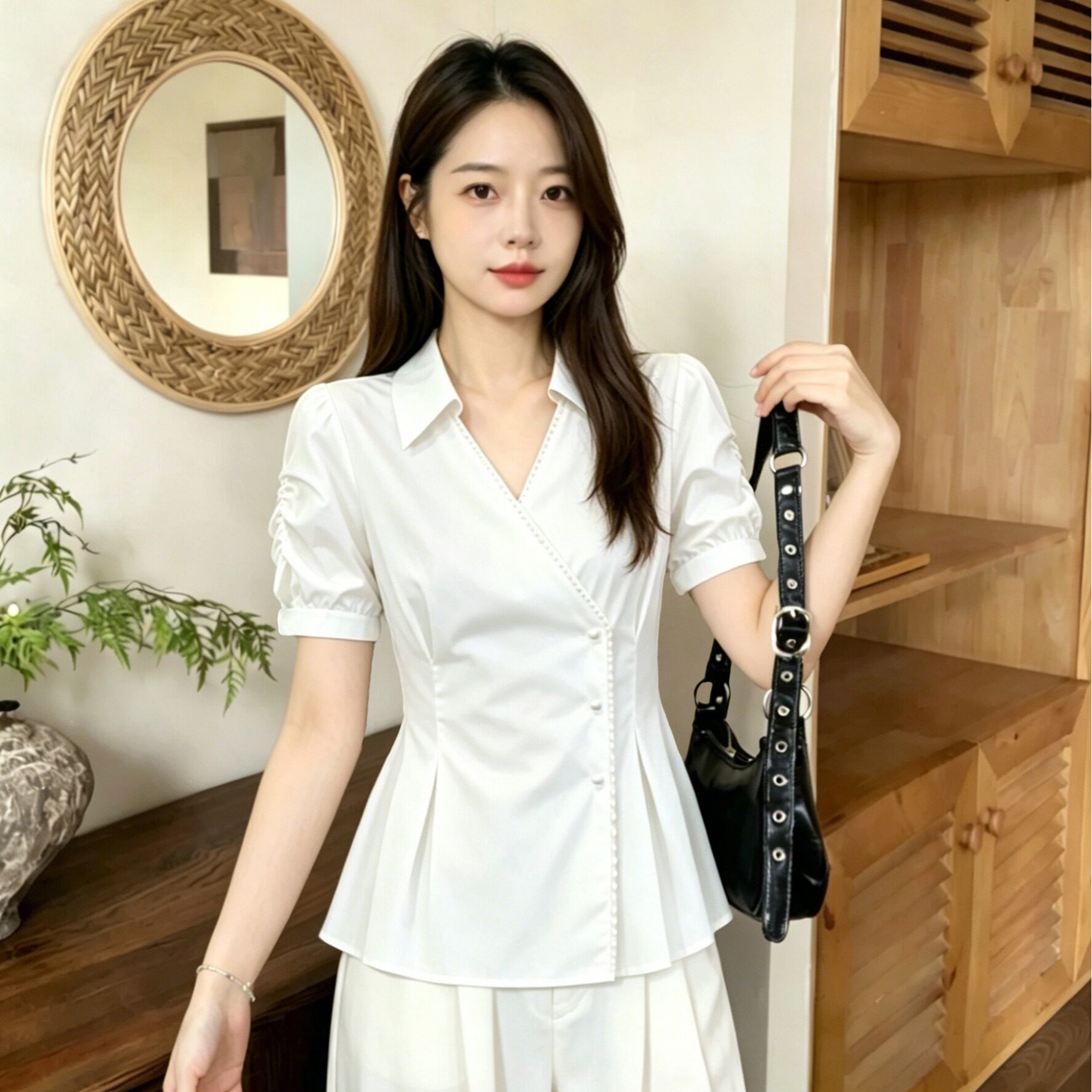 张大人定制大码女装木子理想旗舰店乐派儿杨杨玉杨天真滴一胖上衣