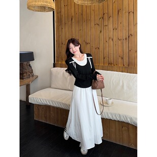 木子李女装旗舰店妃儿红大码熊雅雅杨天真滴一胖张大人定制套装裙