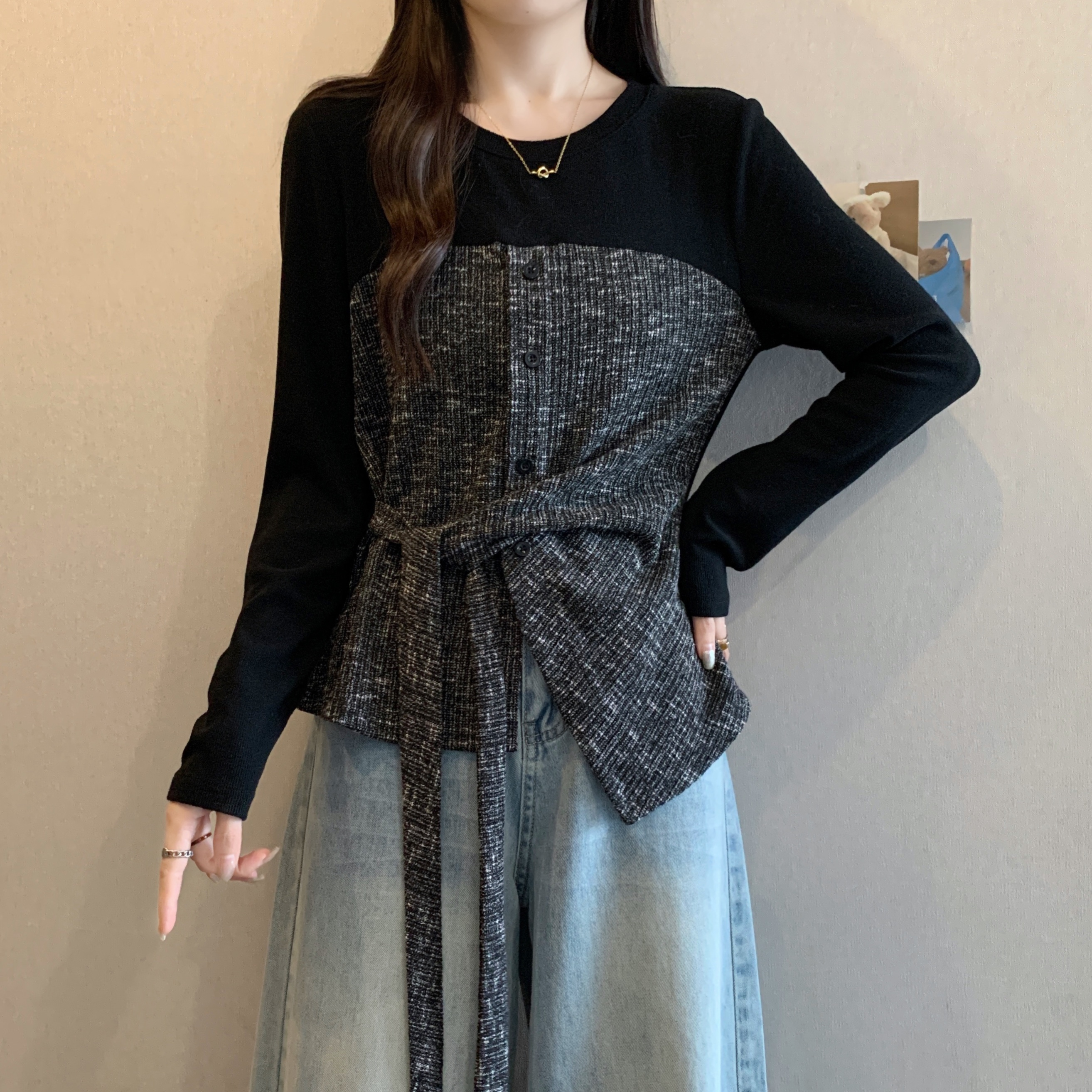 石头鱼大码女装旗舰店马西西masisi微胖张大人定制水淼胖淼淼辣条