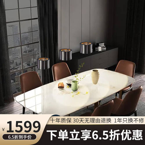HUESLITE北欧轻奢吊灯餐厅饭厅吊线灯现代简约餐吊灯具吧台客厅灯