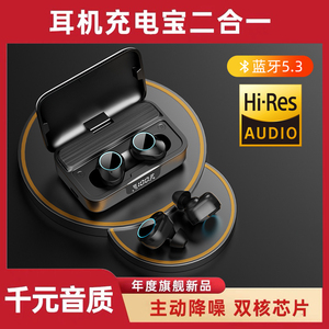 【日本进口】原封正品真无线蓝牙耳机入耳式TWS重低音5.3防水降噪