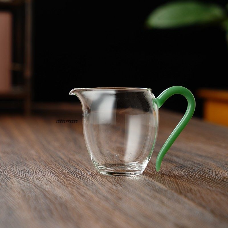 耐热玻璃公道杯带把分茶器透明迷你小号茶海功夫茶具配件公杯匀杯,餐饮具,公道杯,淘宝优惠券,粉丝福利购,淘宝优惠卷
