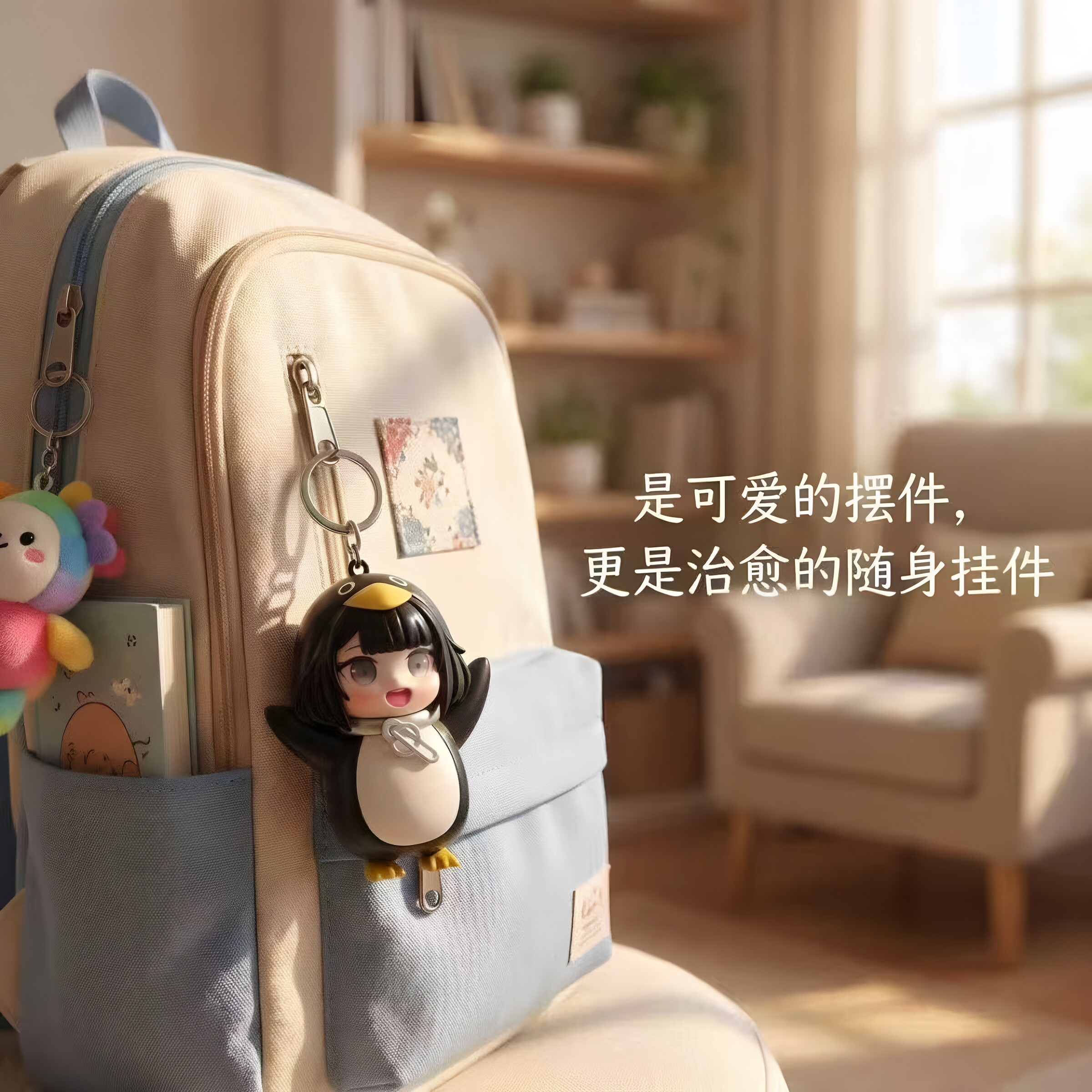 咕咕嘎嘎企鹅会说话录音手办