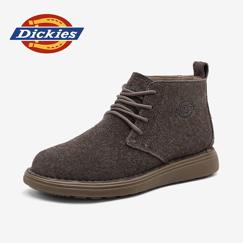 Dickies马丁靴男款冬季2026新款男鞋英伦靴子皮靴男士中帮工装靴