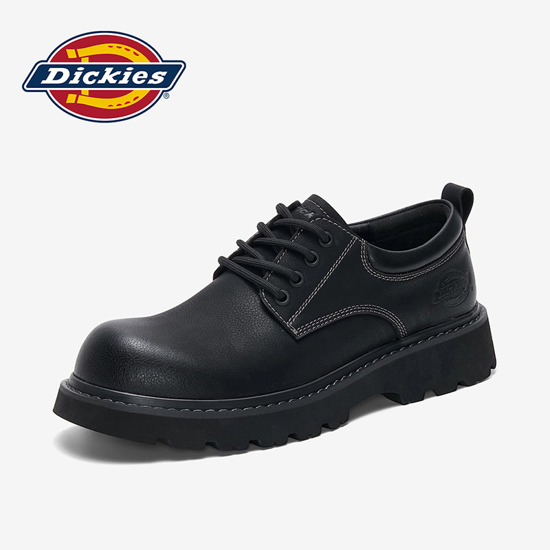 Dickies黑色厚底增高工装男鞋图片