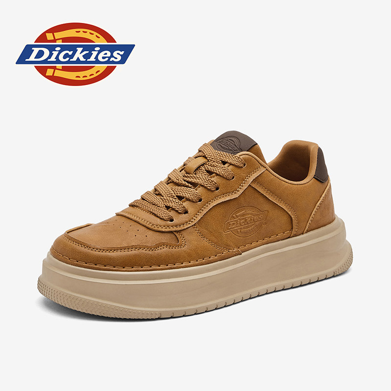 Dickies男鞋2026夏季新款透气厚底工装鞋潮流板鞋休闲鞋厚底鞋子