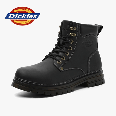 Dickies马丁靴男款2026新款春夏男鞋英伦中帮靴子男靴男士工装靴