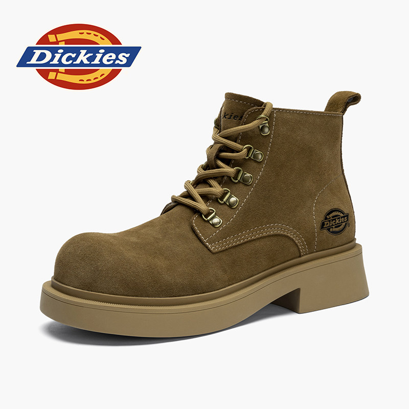 Dickies马丁靴男款2026新款男鞋冬季靴子男靴英伦男士中帮工装靴