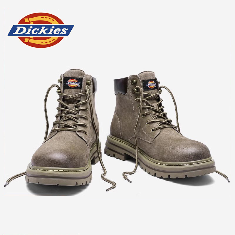 Dickies马丁靴男2026新款男鞋冬季棉鞋男靴工装靴男士靴子雪地靴