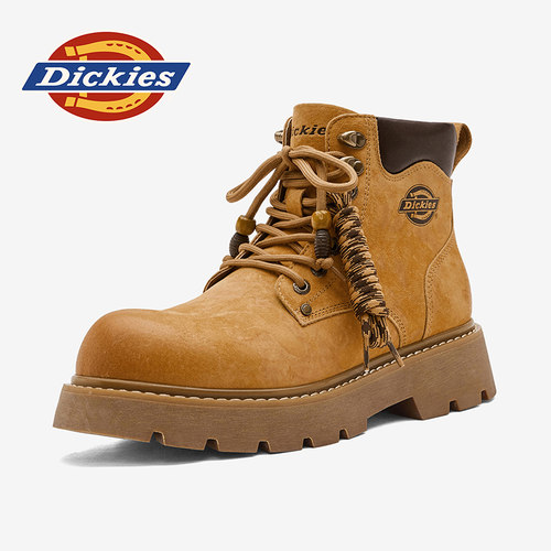 dickies男鞋新款保暖马丁靴