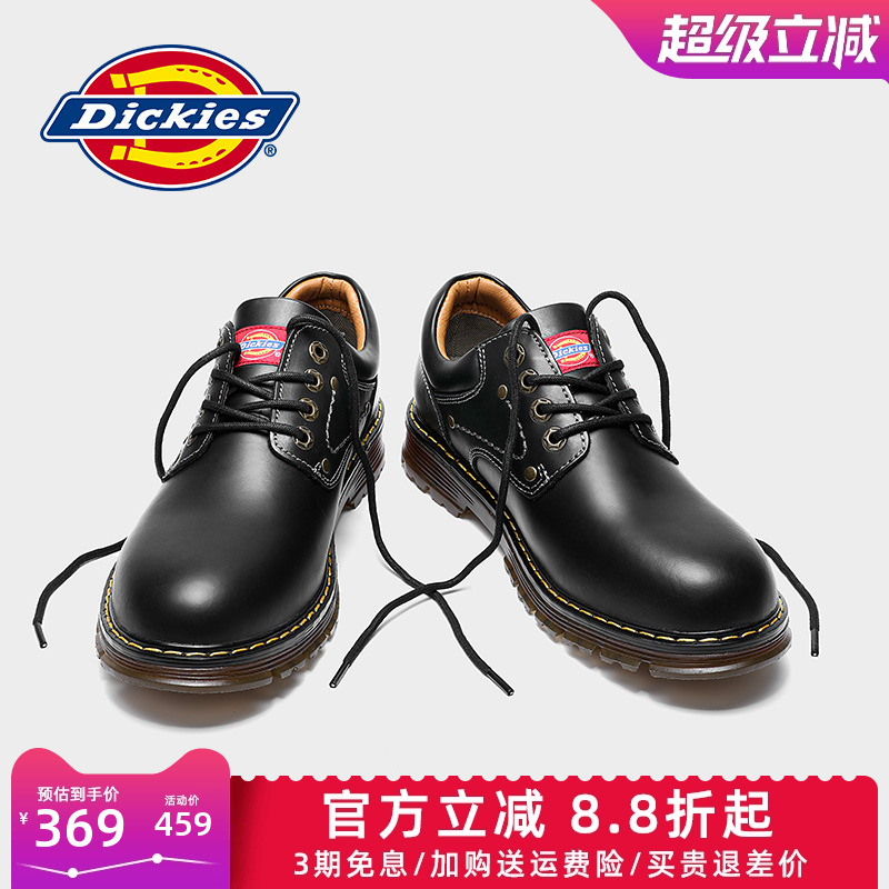 Dickies休闲男鞋春季英伦风皮鞋