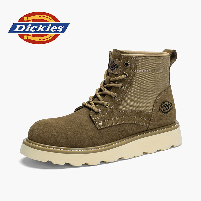 Dickies马丁靴男款2026新款男鞋夏季英伦靴子男靴男士中帮工装靴