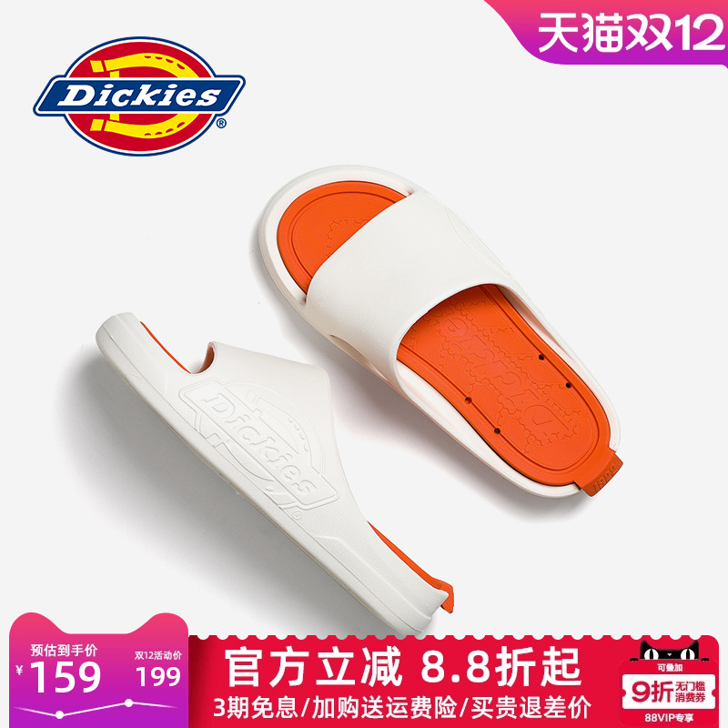 dickies男士夏季休闲拖鞋耐磨
