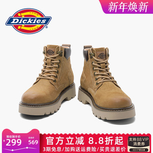 英伦男士 Dickies马丁靴男2025新款 靴男靴秋冬款 工装 高帮靴子 男鞋