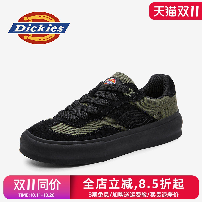 dickies男鞋秋季休闲德训鞋