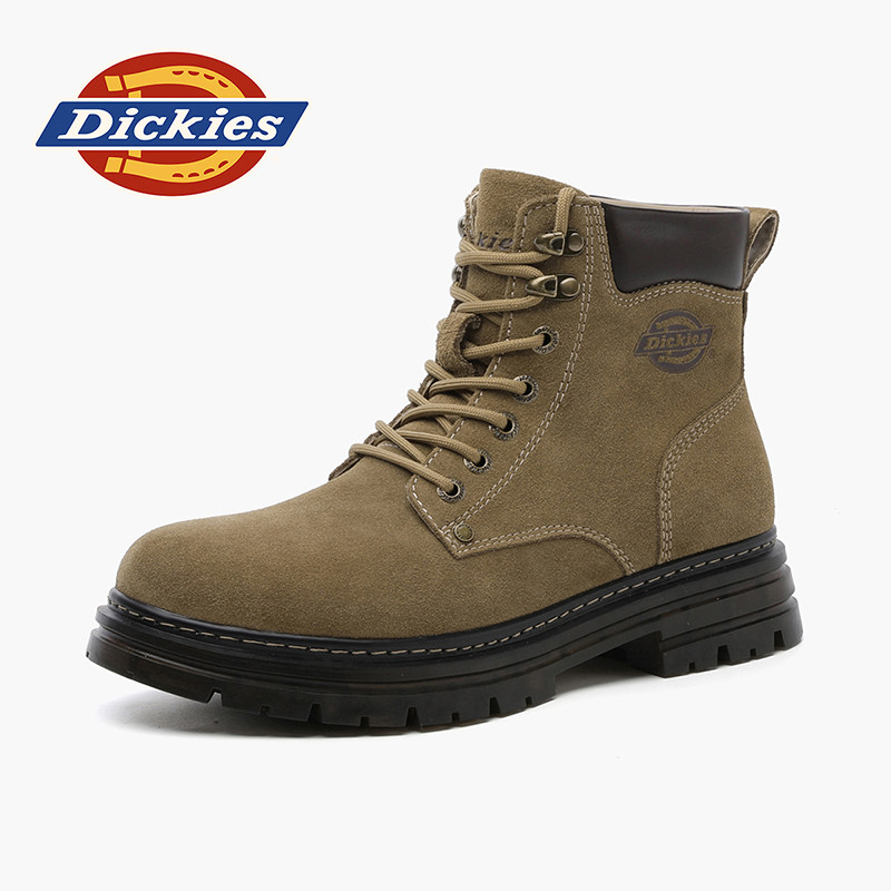 Dickies马丁靴男款春夏靴子男靴2026新款男鞋英伦男士中帮工装靴
