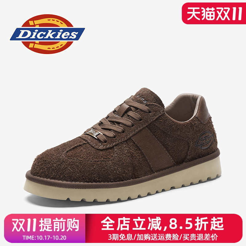 dickies男鞋秋季休闲鞋德训鞋