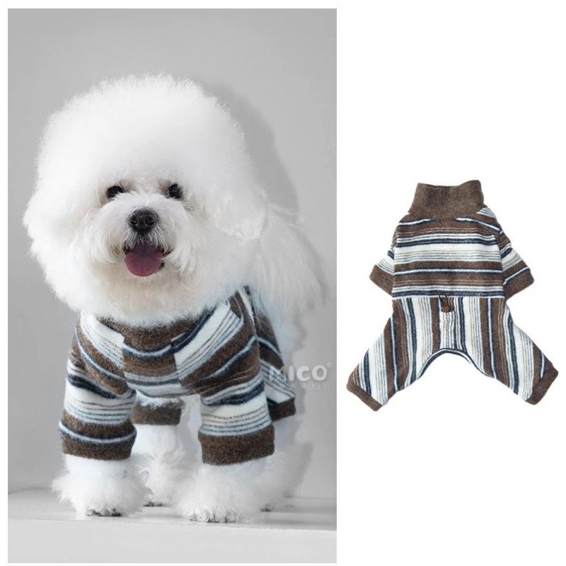 秋冬狗狗衣服四脚衣内搭雪纳瑞泰迪腊肠比熊马尔济斯博美约克夏猫