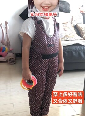儿童棉裤成人棉裤连体裤背带裤东北老式棉裤手工定制不退换棉花