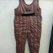 手工棉花儿童成人可定做连体棉裤 现货 两用裆保暖裤 背带裤 开裆裤