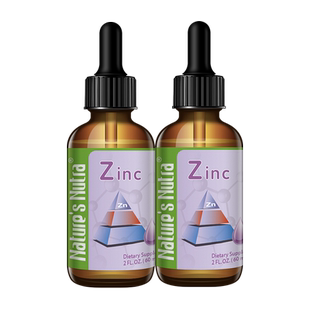 2瓶/美国莱思纽卡干饭锌婴幼儿童补锌滴剂婴儿宝宝搭钙铁锌片滴剂