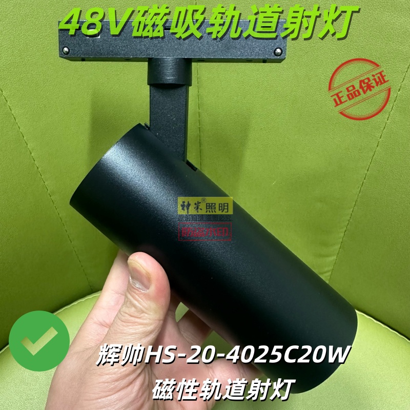 辉帅HS-20-轨道磁吸48v无主灯