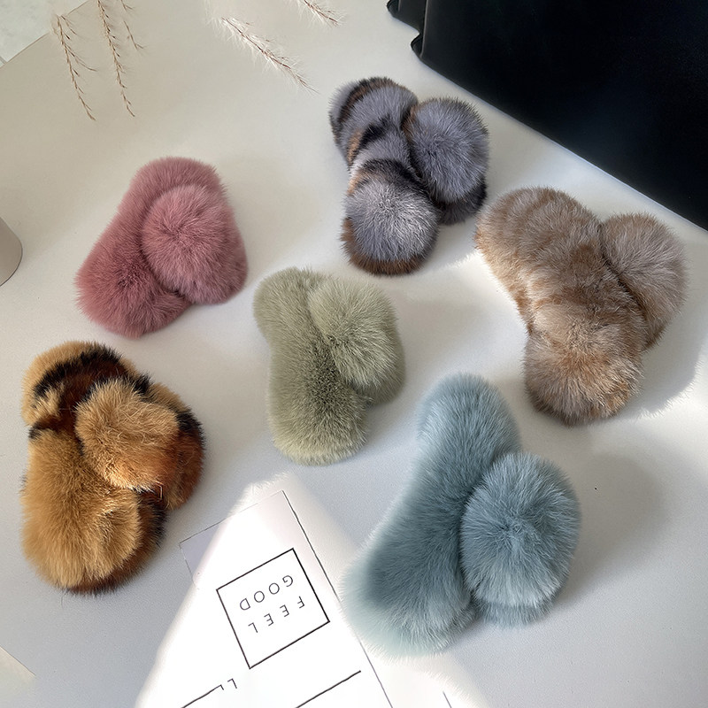 真獭兔毛大号发夹后脑勺气质夹子网红新款可爱毛毛绒头饰发抓发饰,饰品/流行首饰/时尚饰品新,发饰,淘宝优惠券,粉丝福利购,淘宝优惠卷