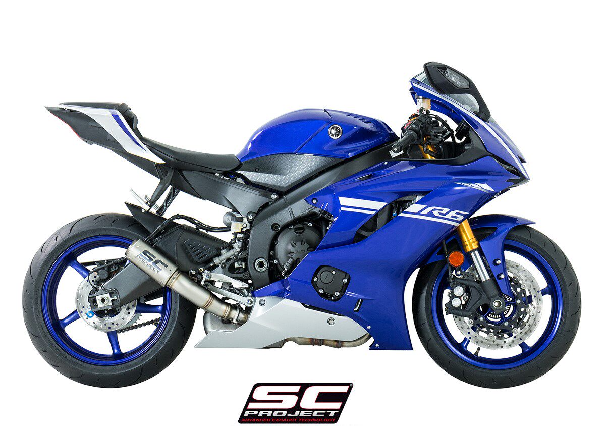 机车改装 原装正版 sc排气 雅马哈 yamaha r6  crt系列尾段