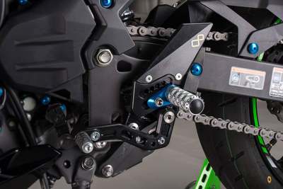 ZX6R ZX10R NINJA400 Z900 川崎改装意大利LIGHTECH 可调脚踏系列