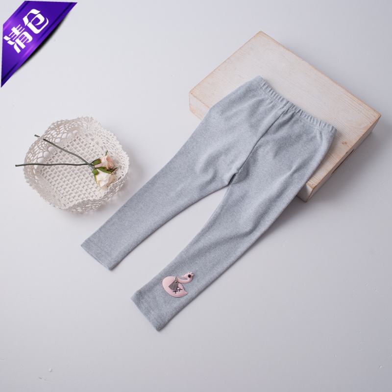 童装春秋款柔软棉质打底裤